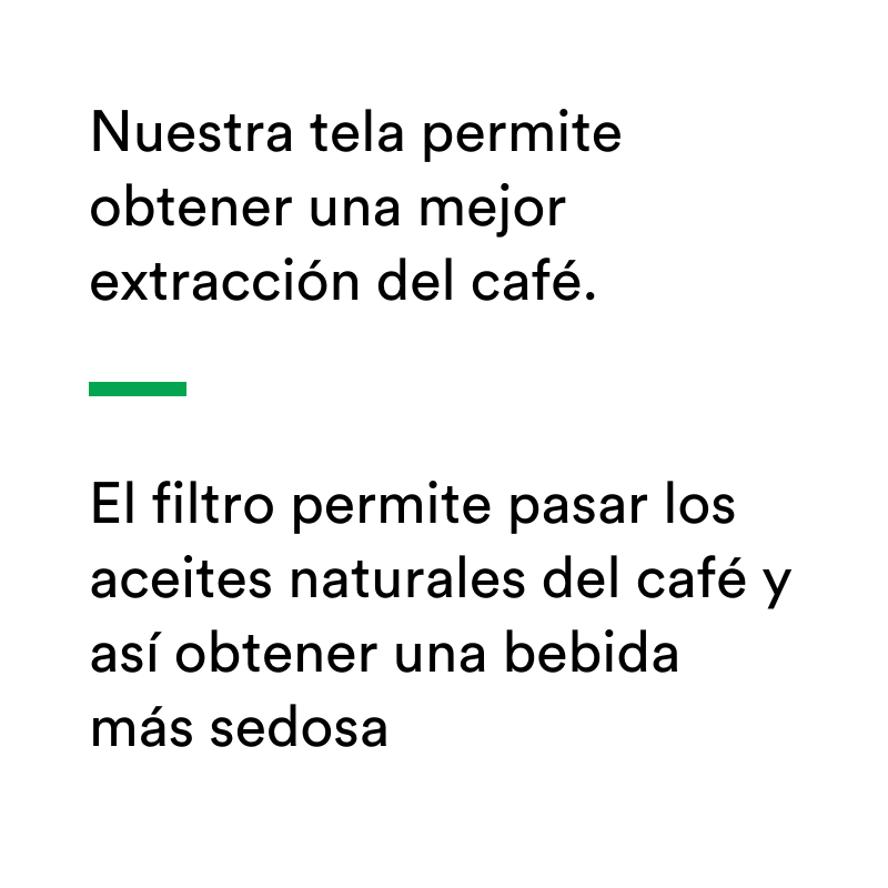 Chorreador de Café - Blanco Espuma